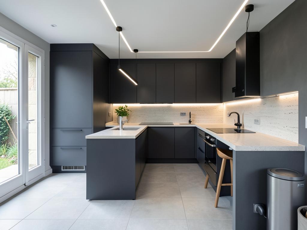 Après travaux — Rénovation complète de cuisine