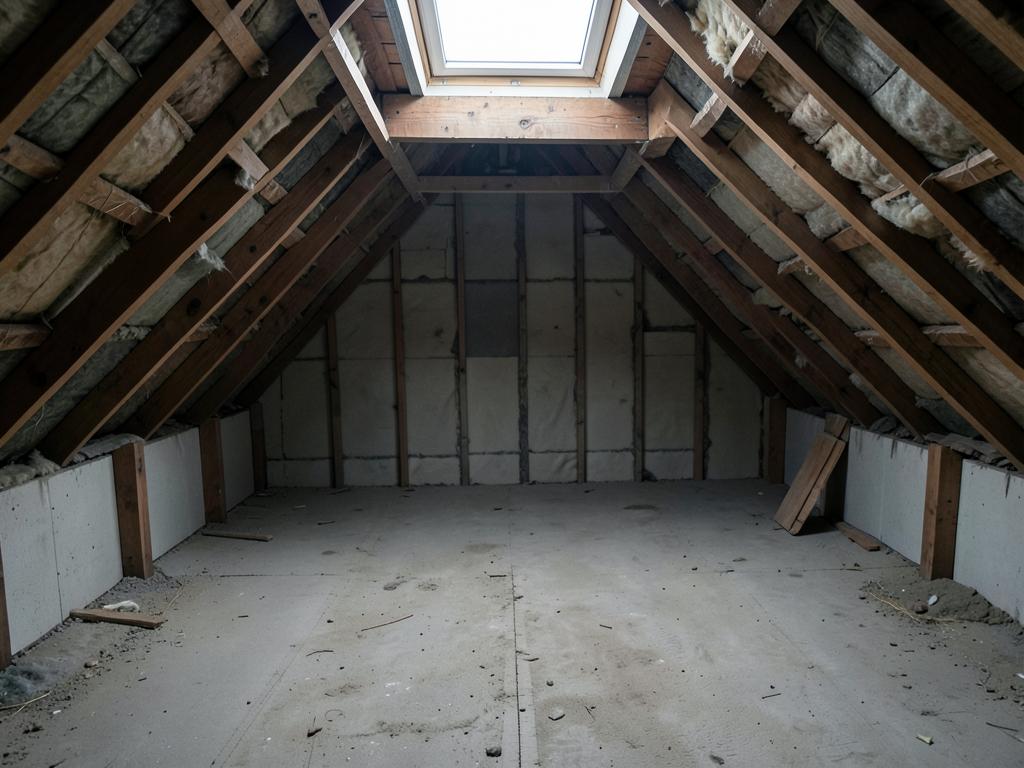 Avant travaux — Aménagement de combles